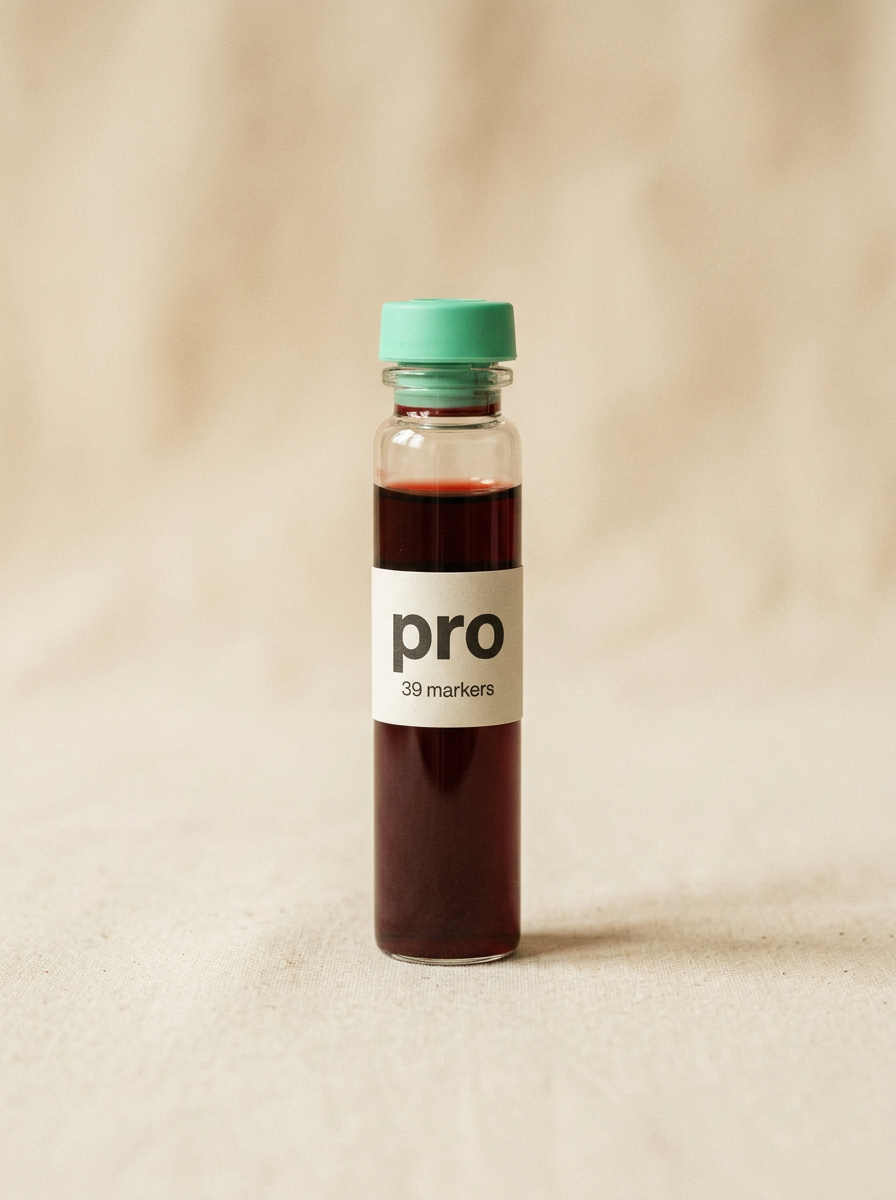 Pro blood test vial