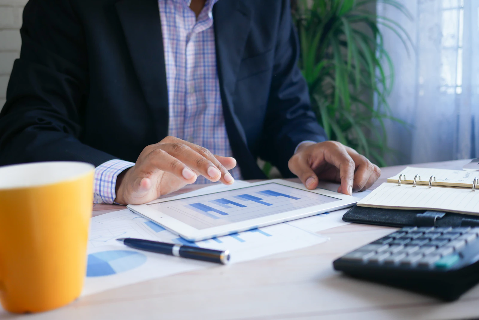 Reviewing biomarker results and charts
